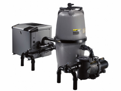 Jandy Pro Series Kit For Pump CV Filter and LXi Heater with Solar-Ready Plumbing, Versa Plumb Kit With Jandy Pump, CV Filter, LXI/JXI Heater, VPK-CVSLR