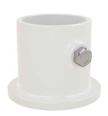 Perma-Cast 3" X 2.38" White Ladder Flange