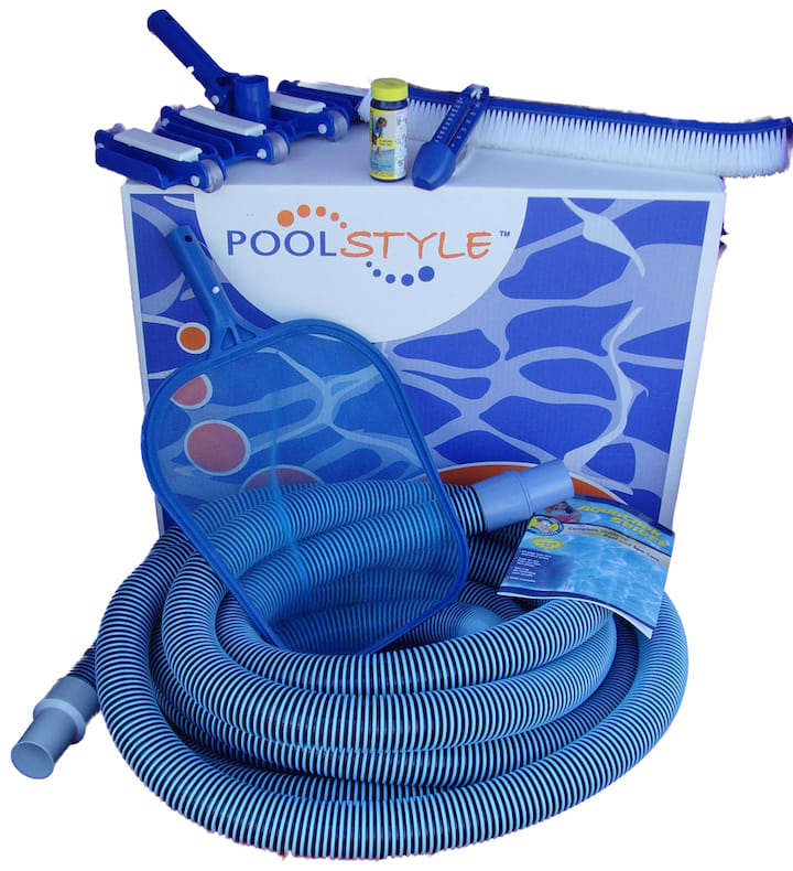 Poolstyle Deluxe Maintenance Kit w/ 35' Vacuum Hose