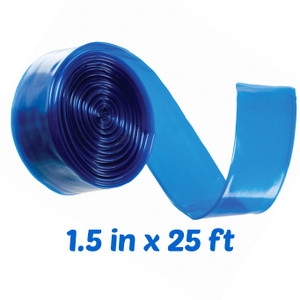 PoolStyle PS505 1.5" x 25' Backwash Hose, QT-0316-01