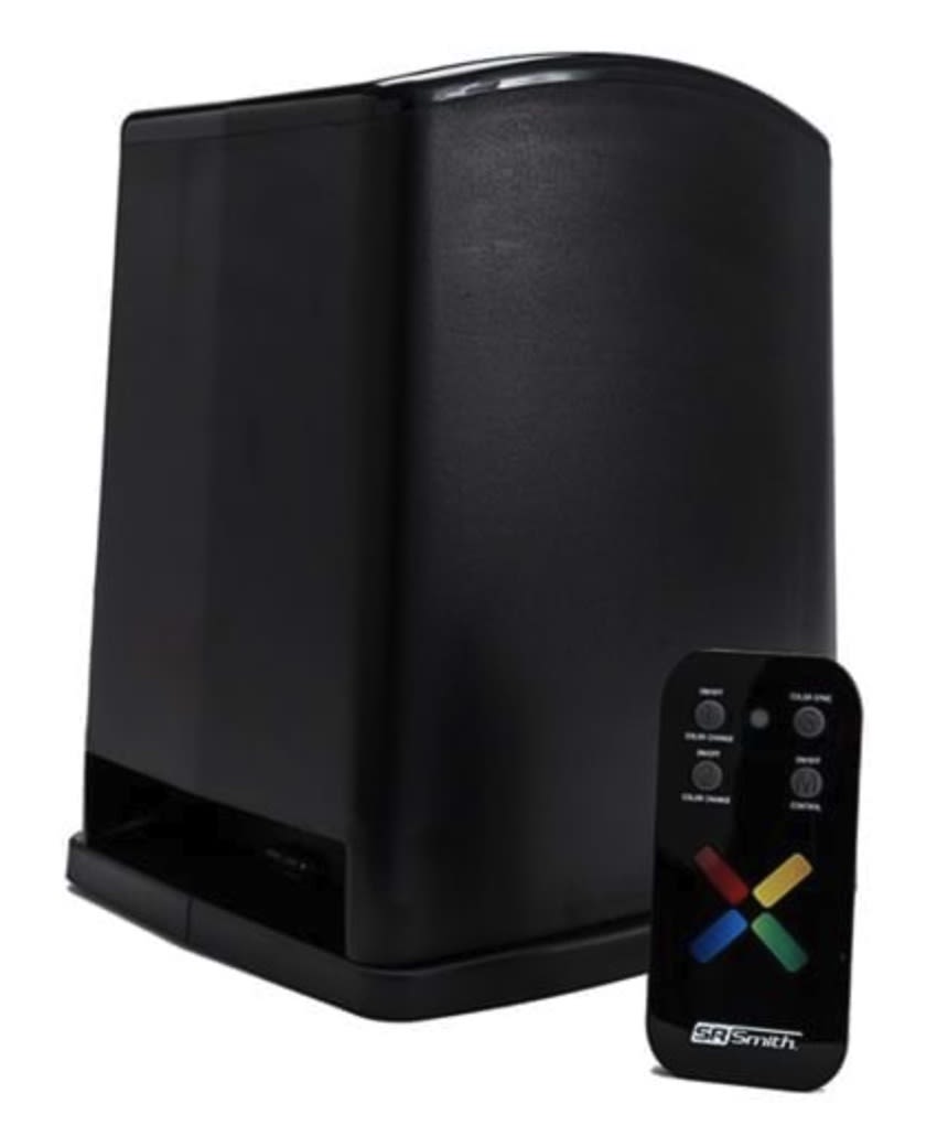 S.R. Smith Lighting Dual Zone Fiber to LED Conversion Power Tower Transformer with Wireless Remote