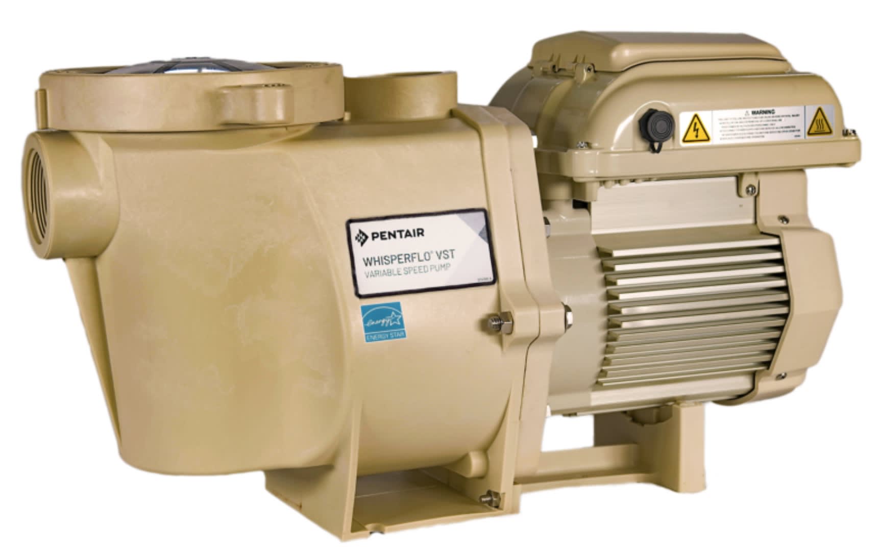 Pentair WhisperFlo VST 2.6 THP Variable Speed Pool Pump 115/208-230V - TradeGrade