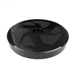 Zodiac Large Wheel, Black, C7