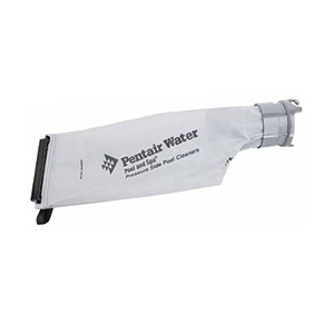 Pentair Gray Collar Mesh Debris Bag With Snaplock, 360009