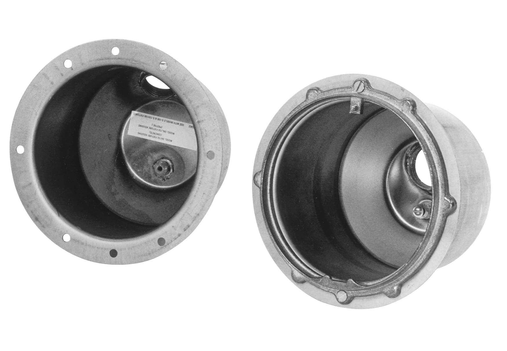 Pentair 1" Rear Hub Small Stainless Steel Niche for Concrete Pools
