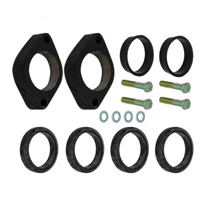 Jandy 2" Flange and Gasket Assembly, Pack of 2, R0055000