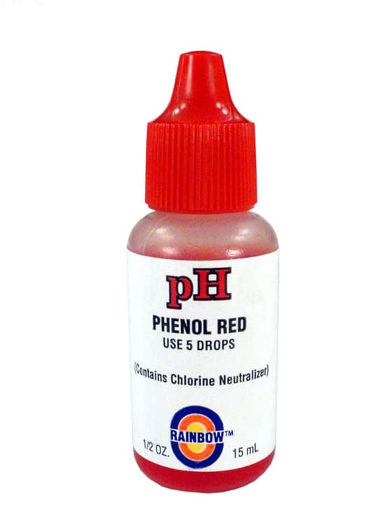 Pentair 1/2 oz pH Phenol Red Solution with Chlorine Neutralizer
