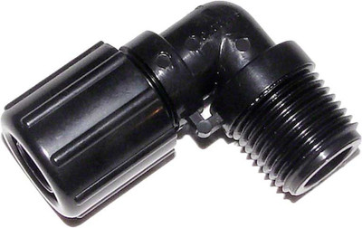 Pentair 1.5" NPT x Tube 90 Ell With Nut, R172272Z