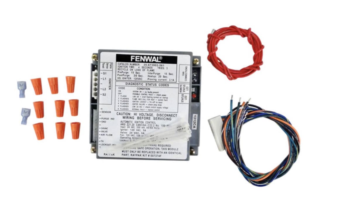 Raypak Ignition Control 24V