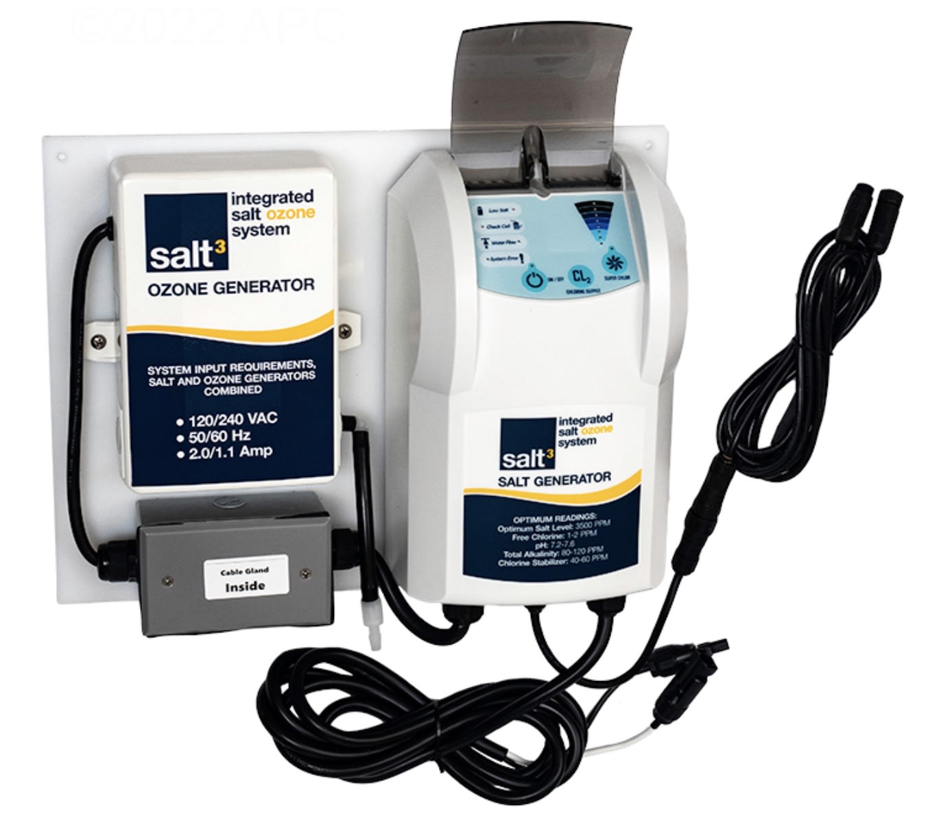 Solaxx Salt3 Integrated Salt/Ozone System