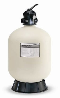 Pentair Sand Dollar SD40 Top Mount 19" Pool Sand Filter with 1-1/2" Multiport Valve