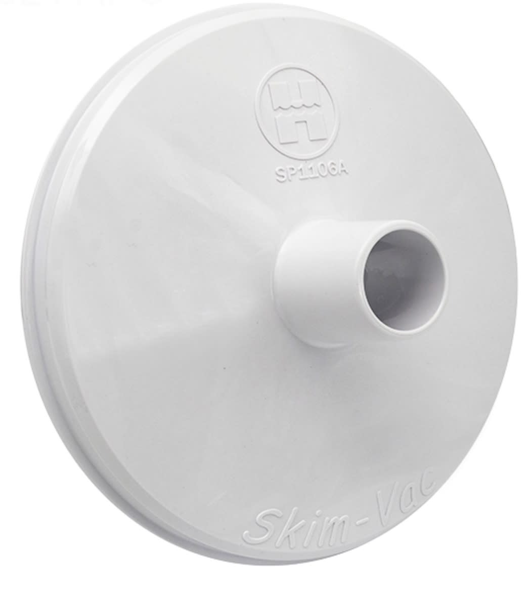Hayward Skim Vac Skimmer Pool Vacuum Plate with Gasket, White