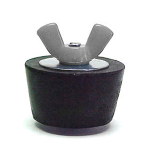 #11 Winter Plug2" Pipe Colored Wingnut (Gray), SP211CC
