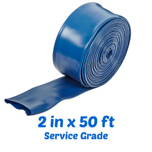Super-Pro 2" x 50' Deluxe Service Grade Backwash Hose, 2160WBUSD050
