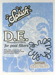 Splash Diatomaceous Earth Powder Splash Box, 24lb Box, 4 x 6lb Bags, DEB24