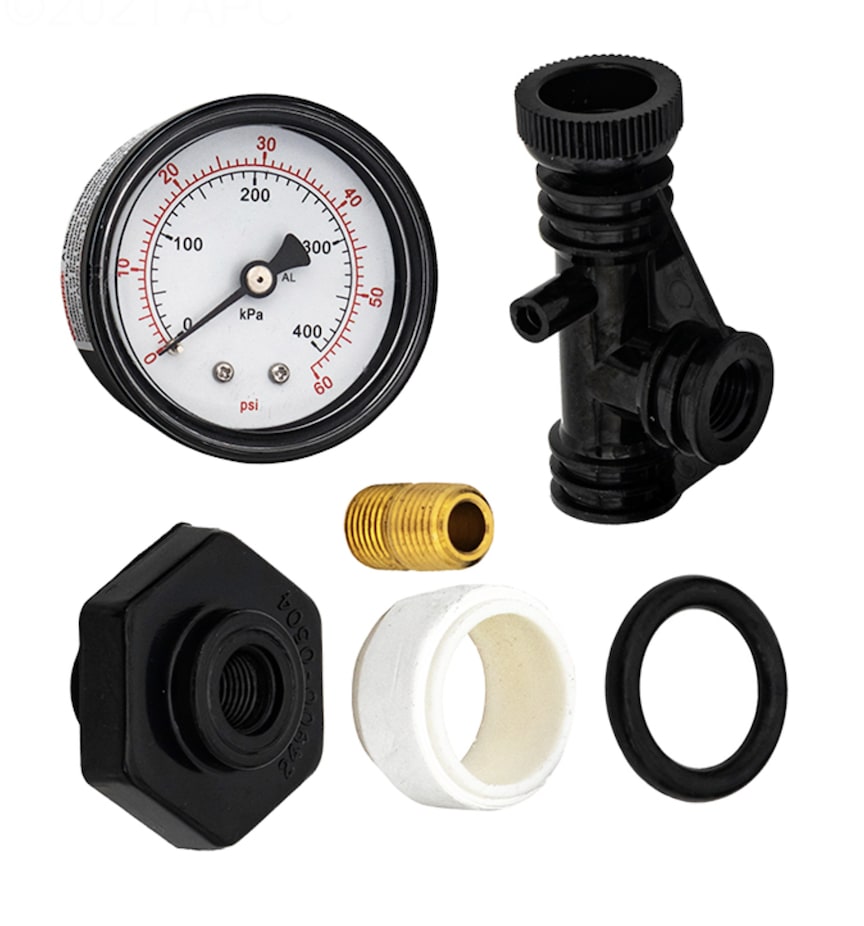 Sta-Rite Valve & Gauge Assembly for System 3 Filters