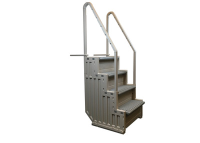 Confer Plastics Gray Access Pool Step, STEP-1X