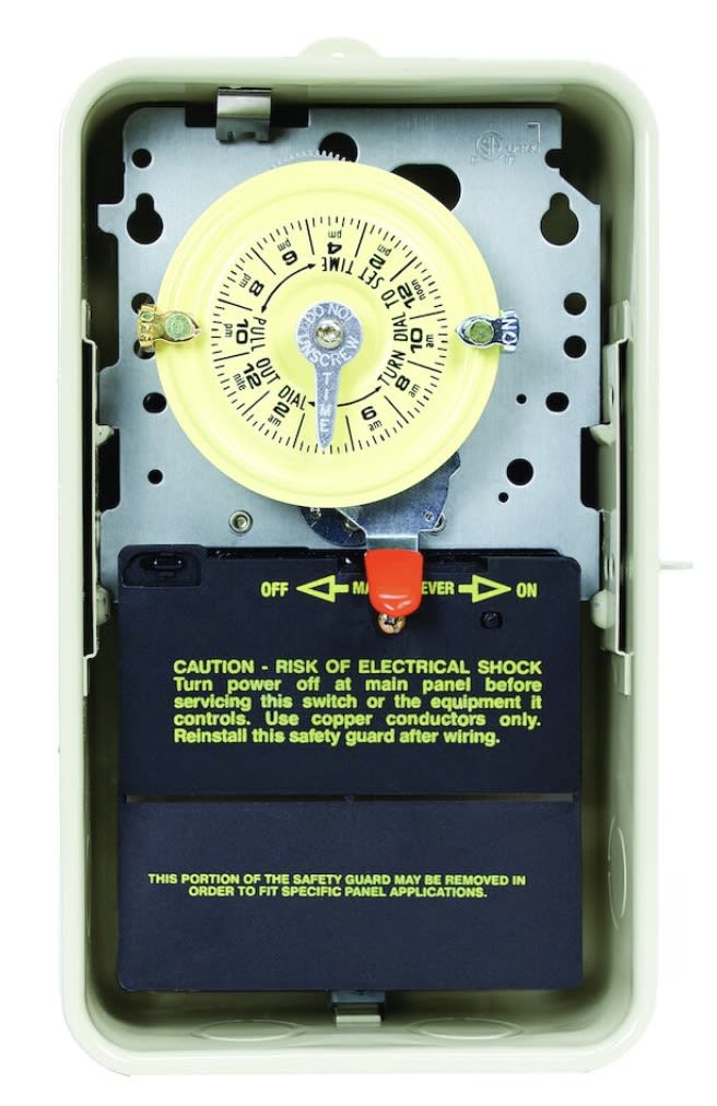 Intermatic 24-Hour 120V Mechanical Time Switch, SPST, Type 3R Metal Enclosure