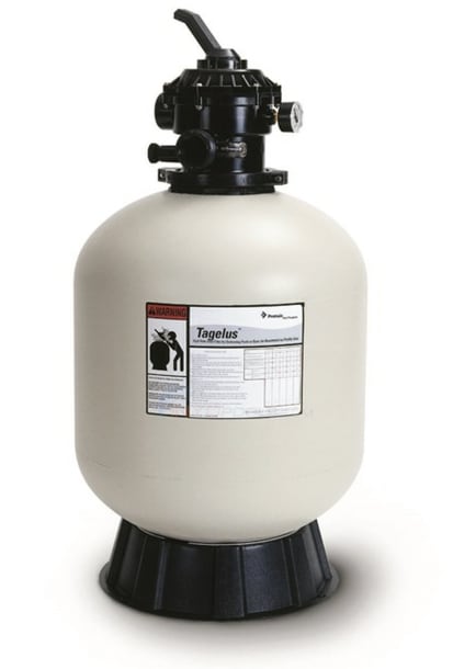 Pentair Tagelus TA100D Top Mount 30" Pool Sand Filter with 2" Multiport Valve