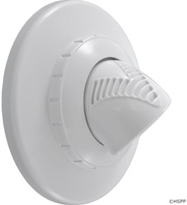 Infusion White Inlet Fitting Return Line Venturi Jet With Flange, VRFTHFWH