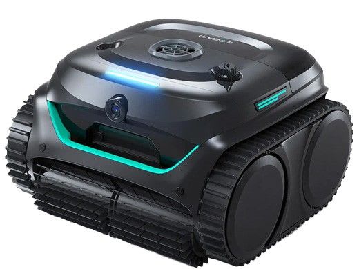 Wybot C2 Pro Vision Cordless Robotic Above Ground & Inground Pool Cleaner 2.5-Hour Runtime Brushless Triple Motors