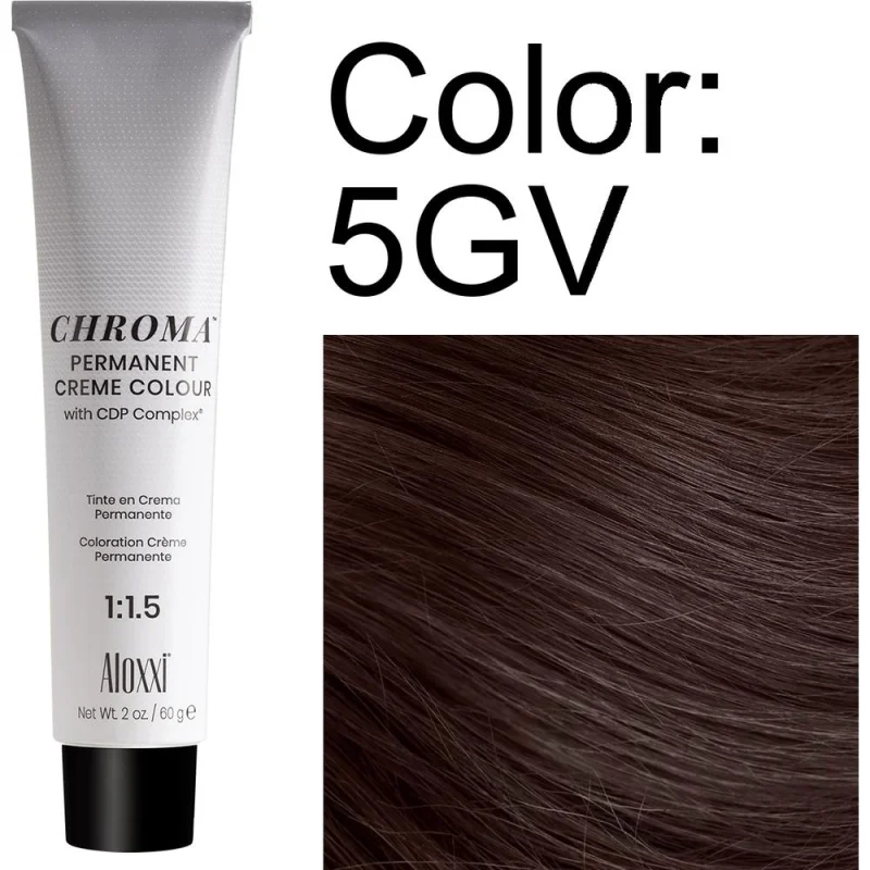 Aloxxi Chroma 5GV Permanent Creme Colour / 2 oz.