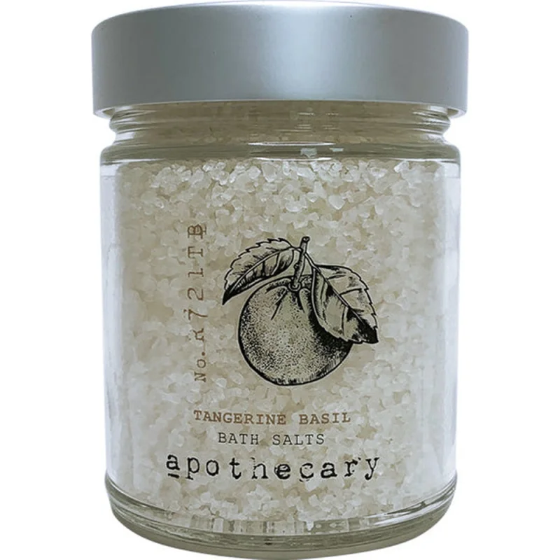 Amber Apothecary Bath Salts - Tangerine Basil by Amber Products