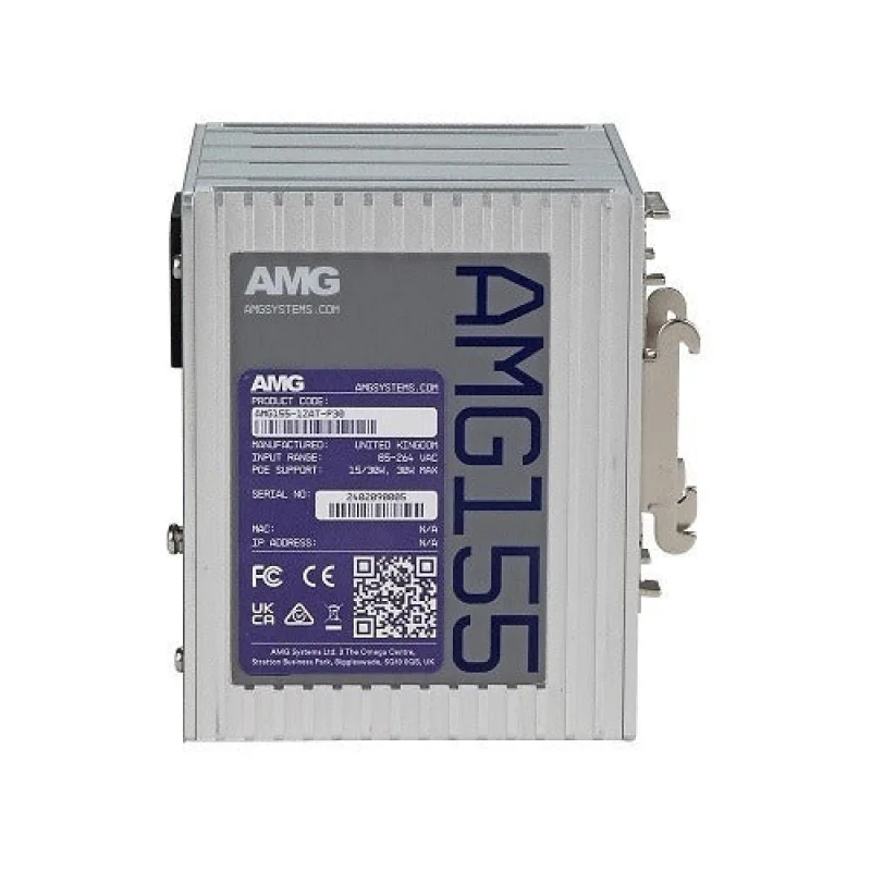 Amg Systems AMG155-1GAT-P30 Single Port Poe Injector 30W