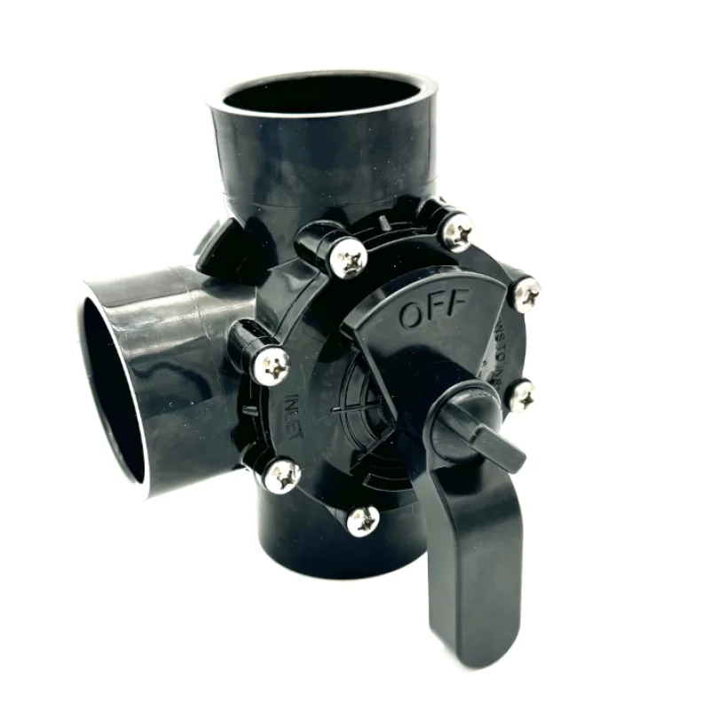Appaetech Industries | 777040 | 3-Port Diverter Valve2" to 2" PVC, Positive Seal, NeverLube Design