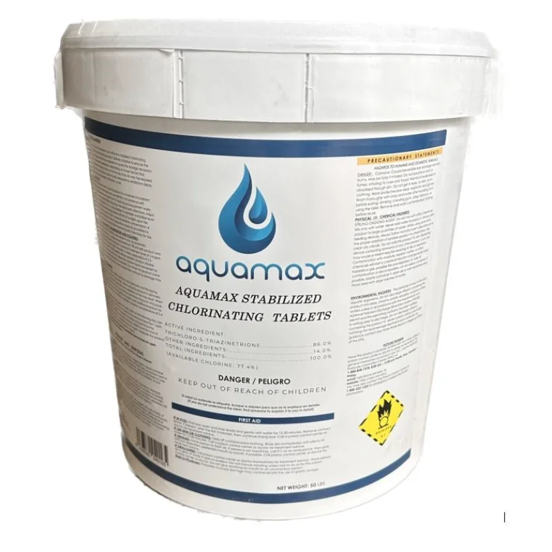 AQUAMAX CHLORINATING TABLETS 50 LB - TABS50
