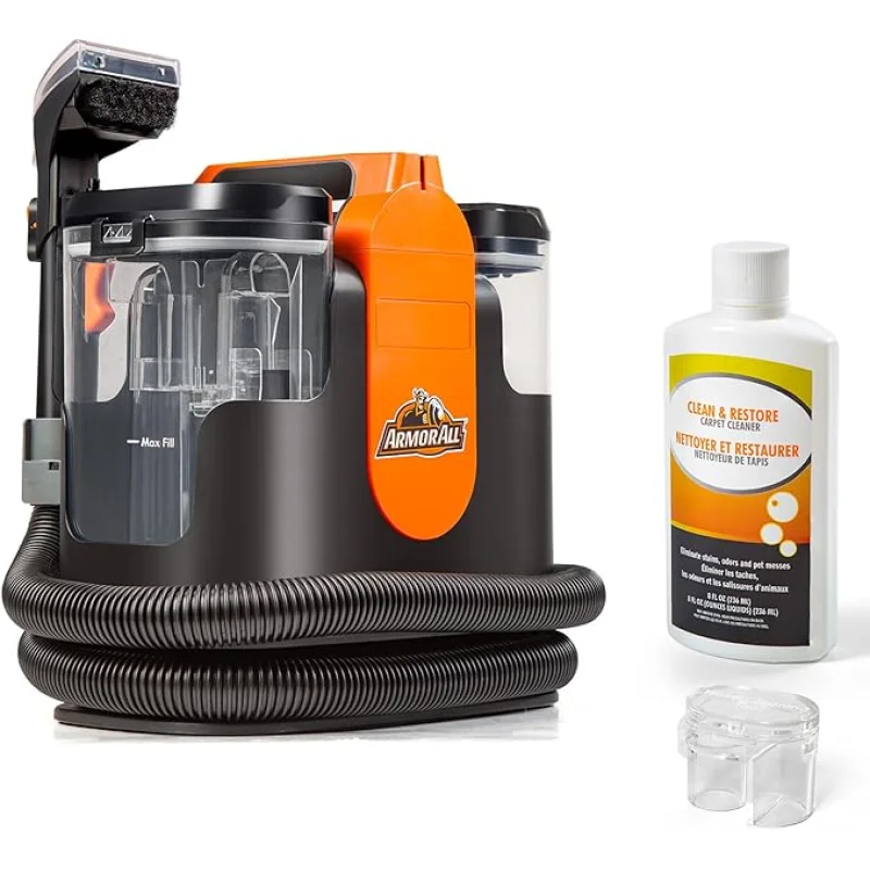 Armor All SCC301 0901 Upholstery & Carpet Cleaner, Car and Auto Detailer with Tools for Pets, Area Rugs and Couches