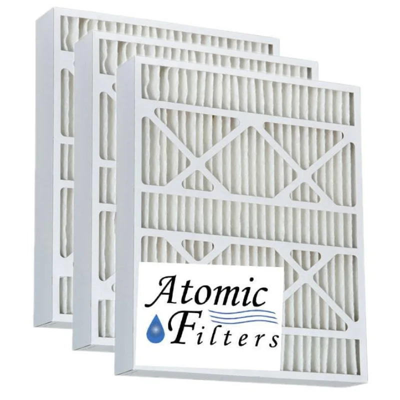 Atomic 25x29x4 MERV 13 Pleated AC Furnace Filter - 3 Pack