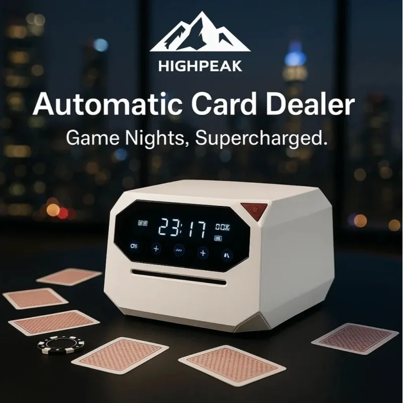 Automatic Card Dealer White