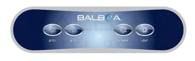 Balboa Over AX40 Control Panel Overlay 40030