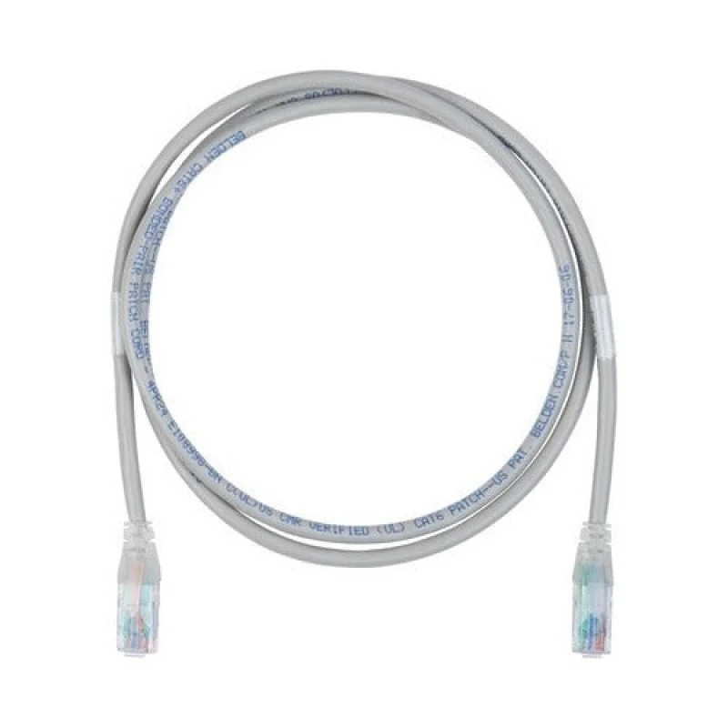 Belden Inc. C601109009 Cat6 Plus Cmr Patch Cord 9in White