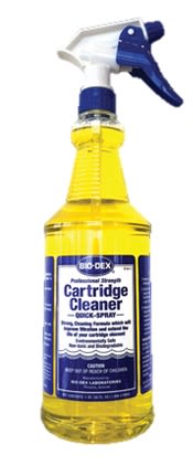 Bio-Dex Quick-Spray Cartridge Cleaner - 1qt.