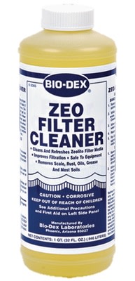 Bio-Dex Zeo Filter Cleaner for Sand Filters - 1 Quart