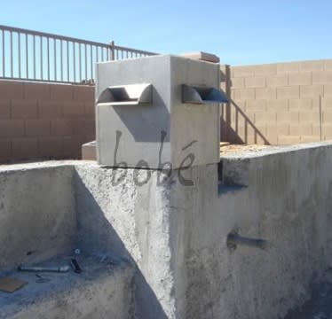 Bobê Pre-fab Aluminum Column, Straight -30"X30"X36"