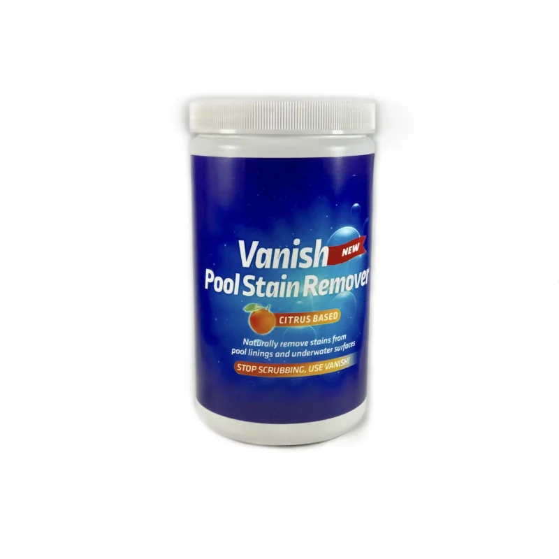 Bosh Chemical Vanish Pool & Spa Stain Remover (2LBS)- Natural Safe Citrus Based, Works Excellent on Vinyl, Fiberglass, and Metals, Removes Rust and Other Tough Stains