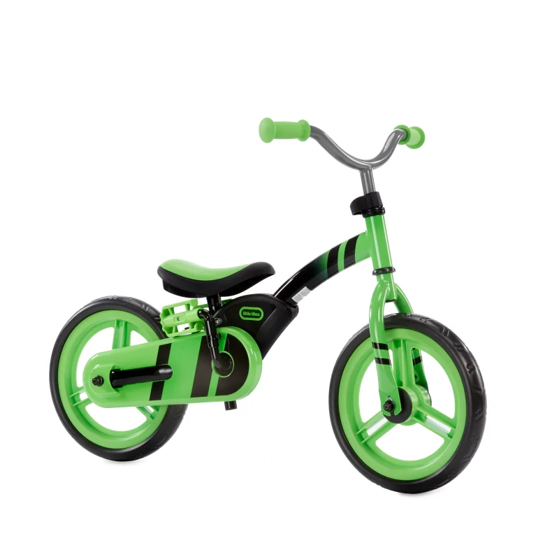 Boys 12 inch Green My First Balance-to-Pedal Convertible Bike