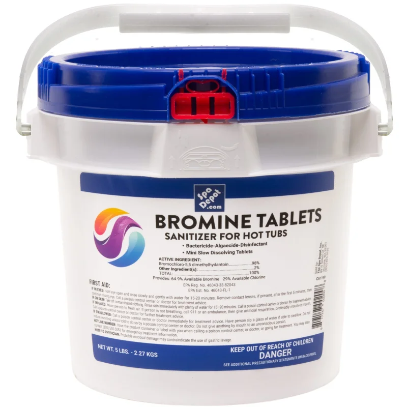 Bromine Tablets for Spas ~ 5 lbs.