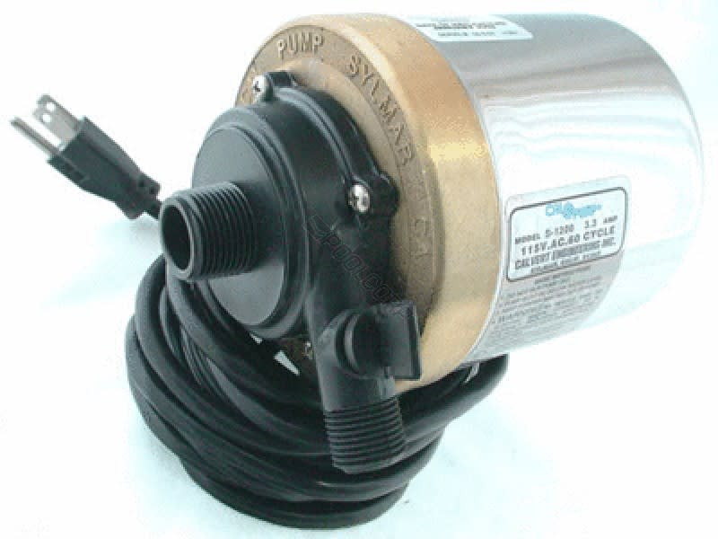 Cal Pump Pump 1200GPH With Flow Adjustment 6'CD
