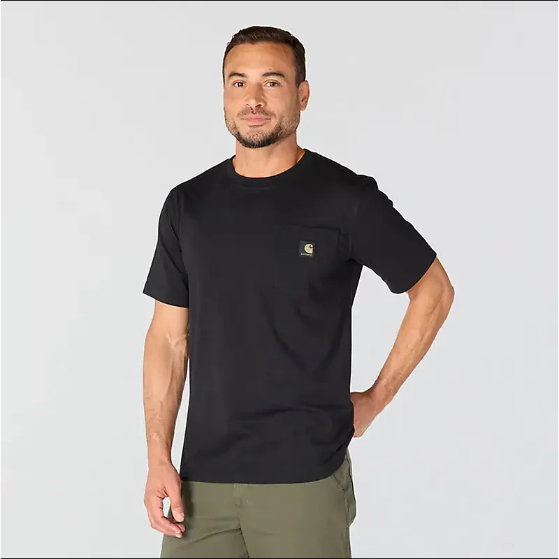Carhartt Irvine Relaxed Block Camo T-Shirt (Black) Size XXL
