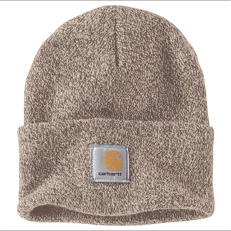 Carhartt Knit Cuffed Beanie (Sepia/Light Taupe)