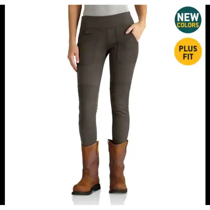Carhartt Women's Force Midweight Legging DARK COFFEE