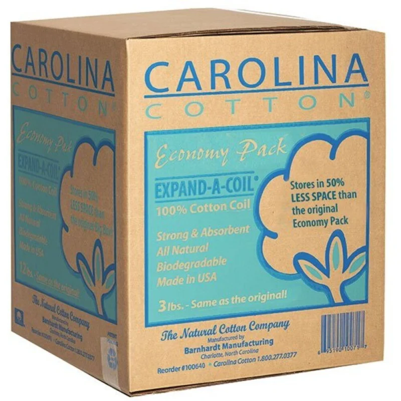 Carolina Expand-A-Coil Economy Pack / 3 lbs. by Carolina Cotton