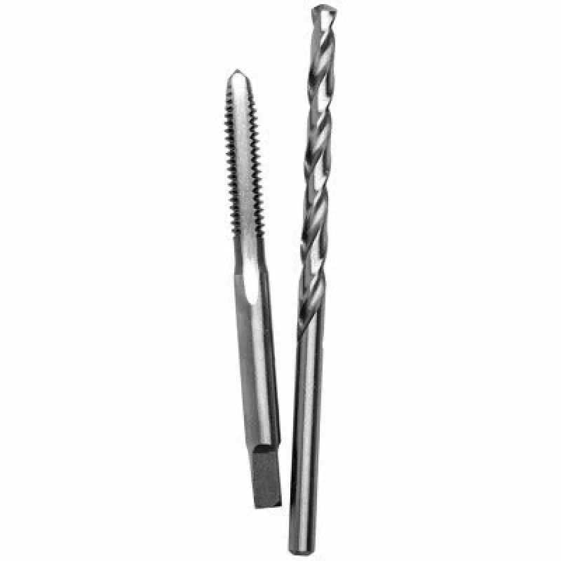 Century Drill Tool 95307 10-32 Tap No 21 Drill Bit 2pc Set