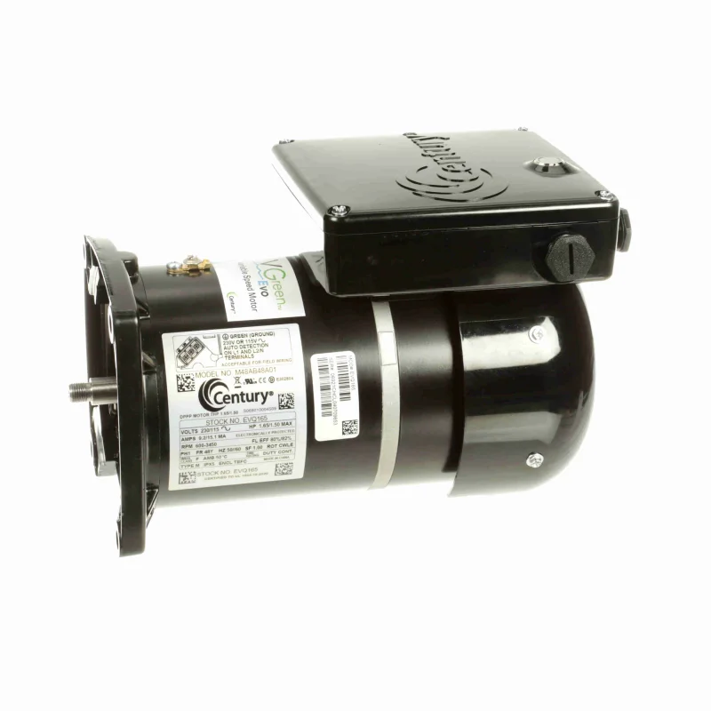 Century VGreen Evo VS Motor 1.65HP 1 Phase 50Hz 230/115V 48Y Frame | EVQ165