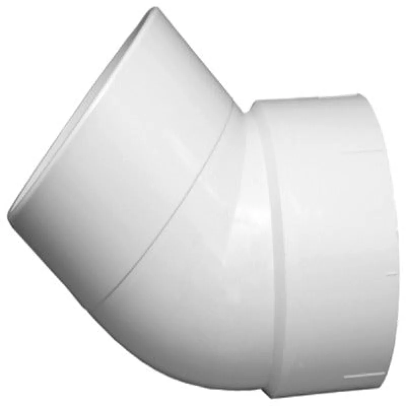 Charlotte Pipe Pvc 00323 0800HA 1-1/2 in Dwv 45 Deg Street Elbow