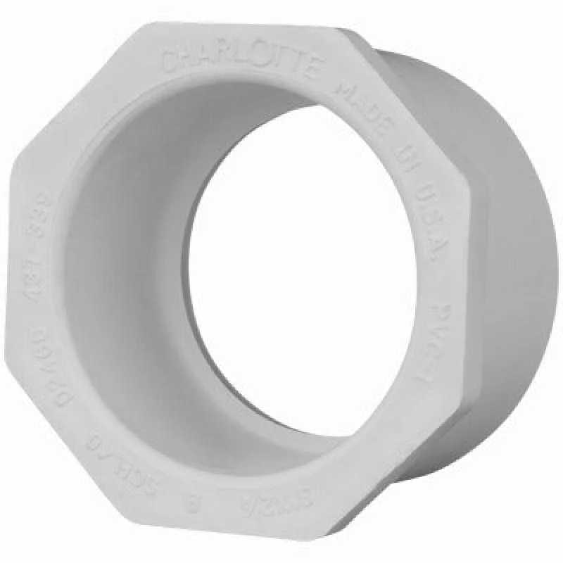Charlotte Pipe Pvc 02107 0800HA Pvc Reducer Bushing 1x3/4 in